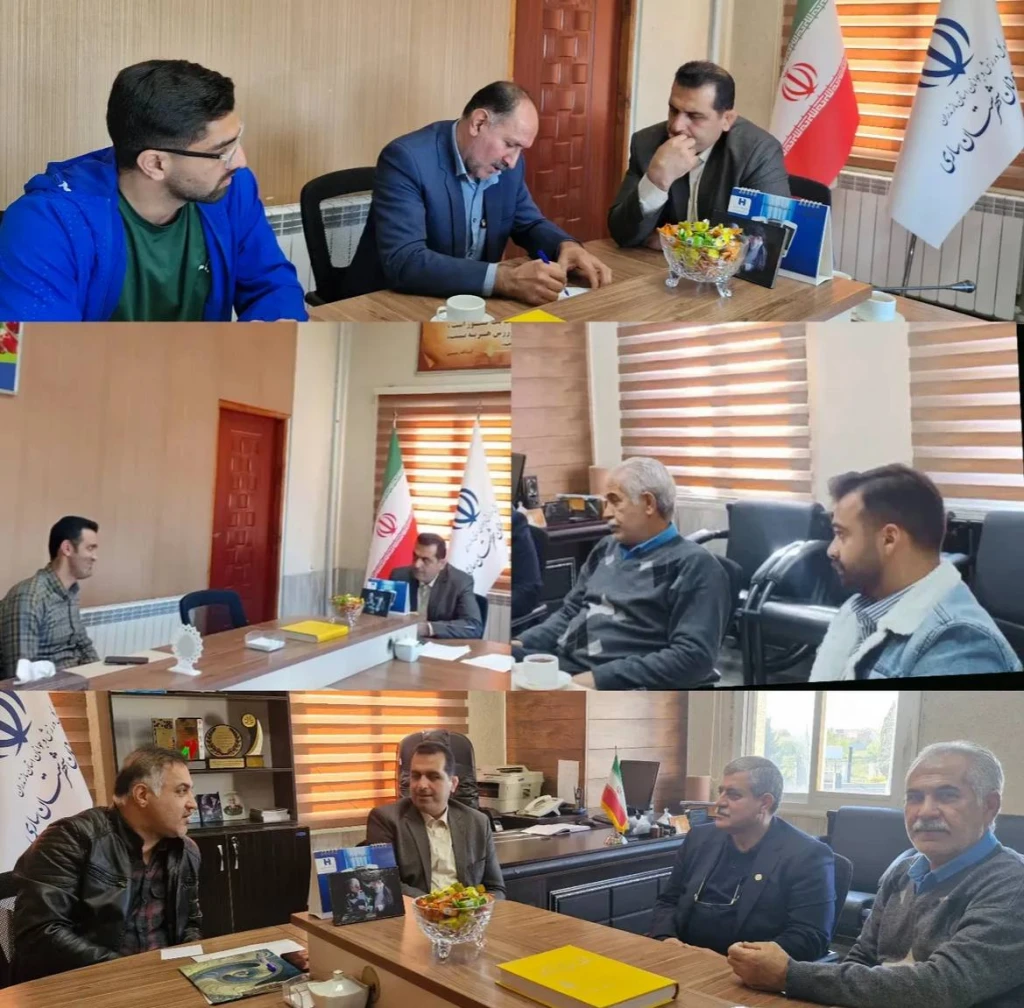 دیدار عمومی جناب آقای دلیری رئیس اداره ورزش و جوانان شهرستان ساری