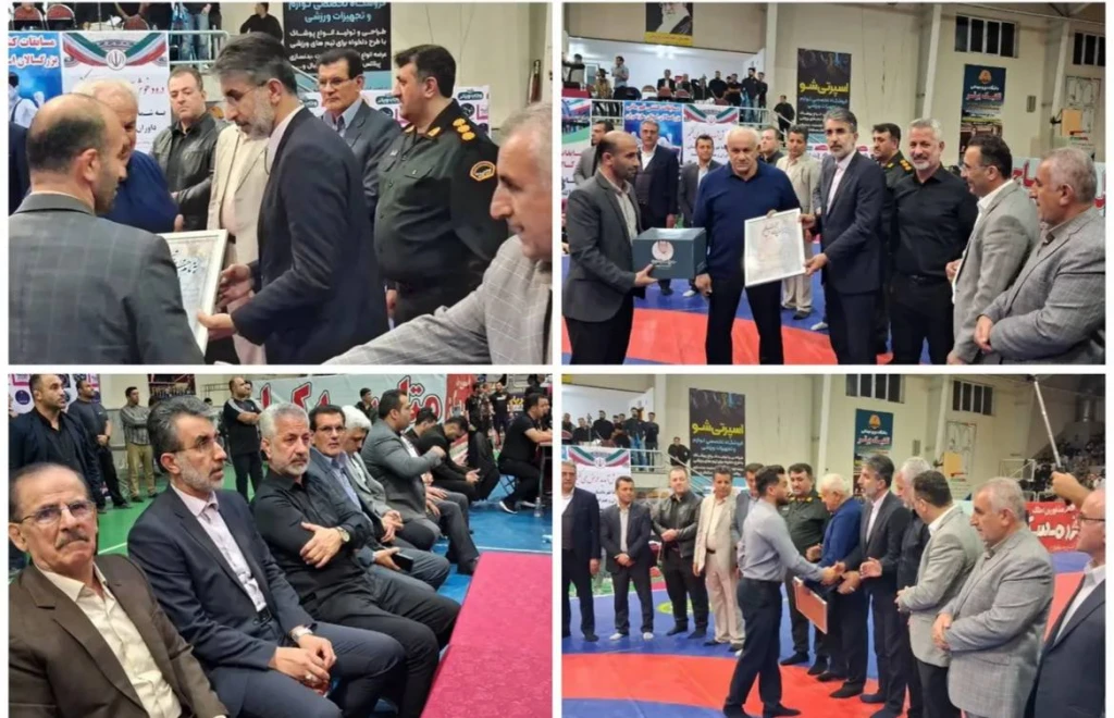 مراسم تجلیل و قدردانی از پیشکسوتان کشتی استان مازندران
