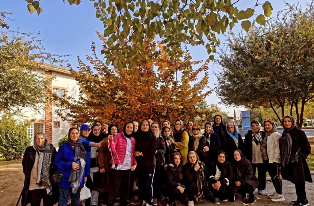 ورزش صبحگاهی بوستان خانواده ساری