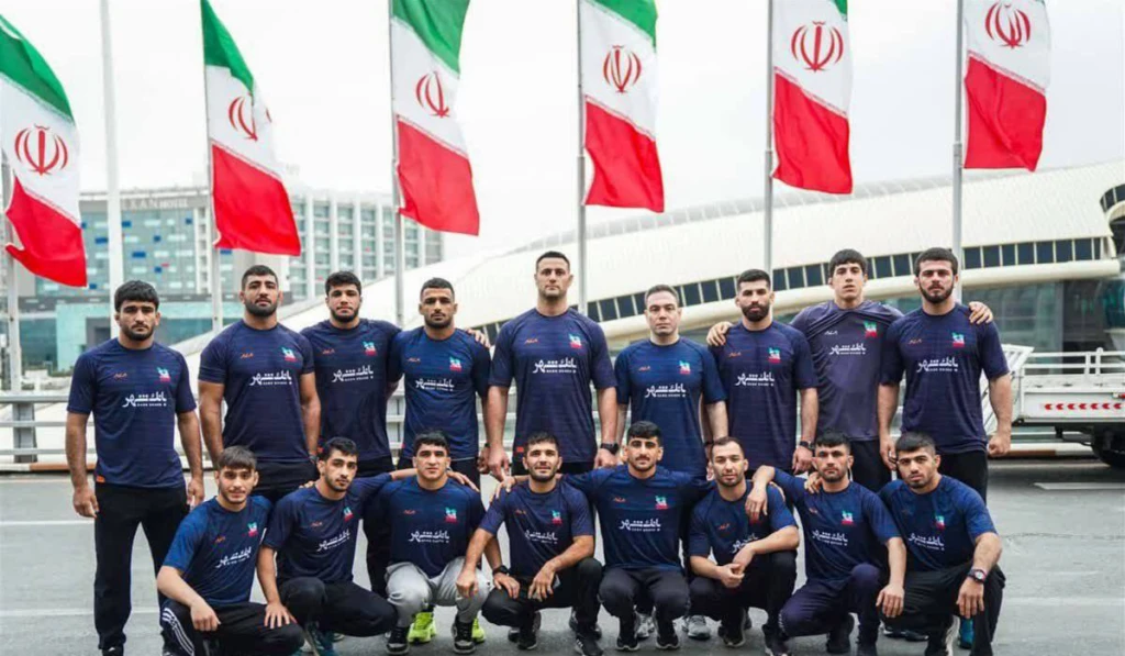 یک نشان طلا، حاصل تلاش کشتی گیران مازندرانی در زاگرب